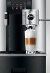 Jura giga x8 x8c koffiezetapparaat, koffiemachine, Langerak de Jong, koffie, barista, waterreservoir variatie melkschuim