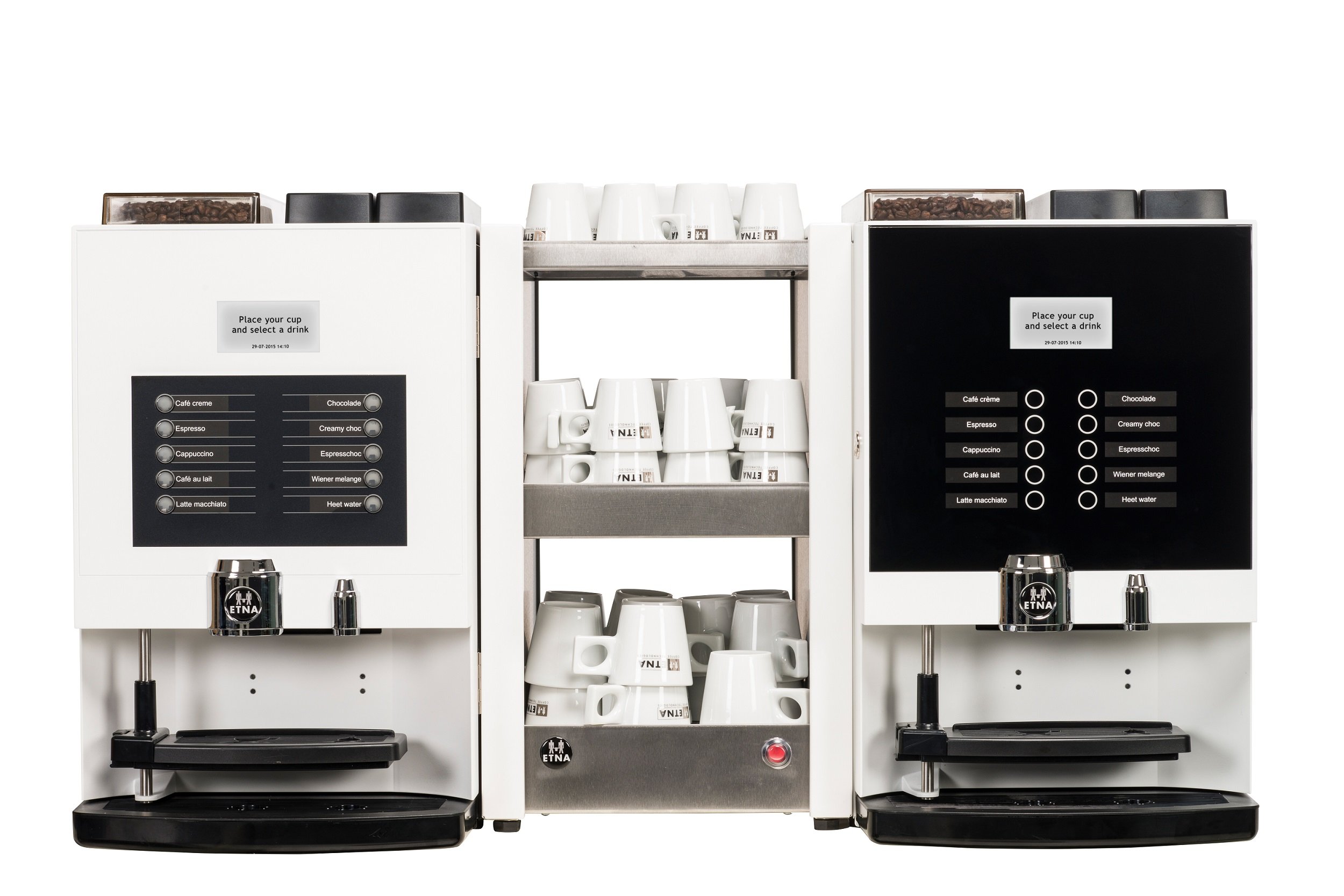 etna dorado espresso large koffiezetapparaat koffiemachine dubbele kop