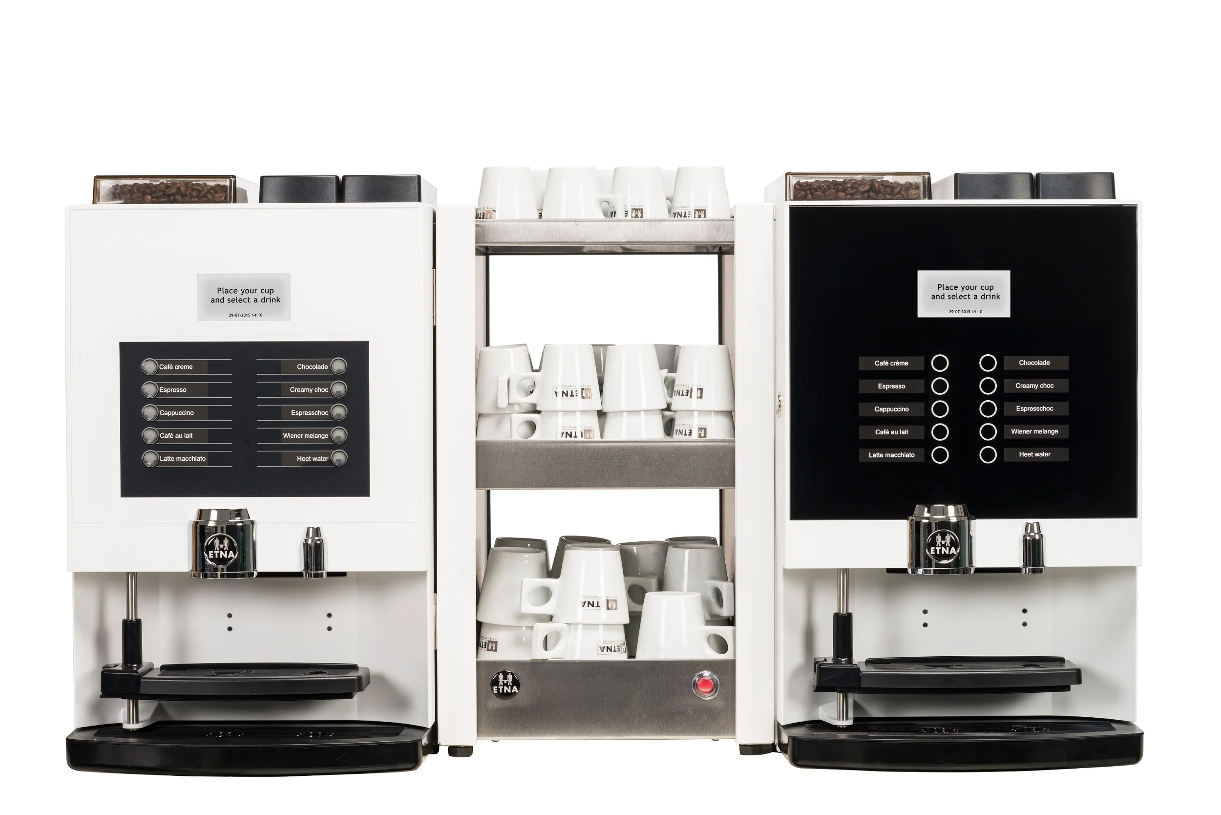 etna dorado espresso large koffiezetapparaat koffiemachine dubbele kop