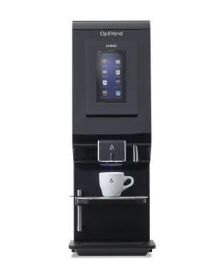 Optivend s TS Touch, Animo, koffiezetapparaat, koffiemachine, Langerak de Jong, koffie, touchscreen, instant, opties