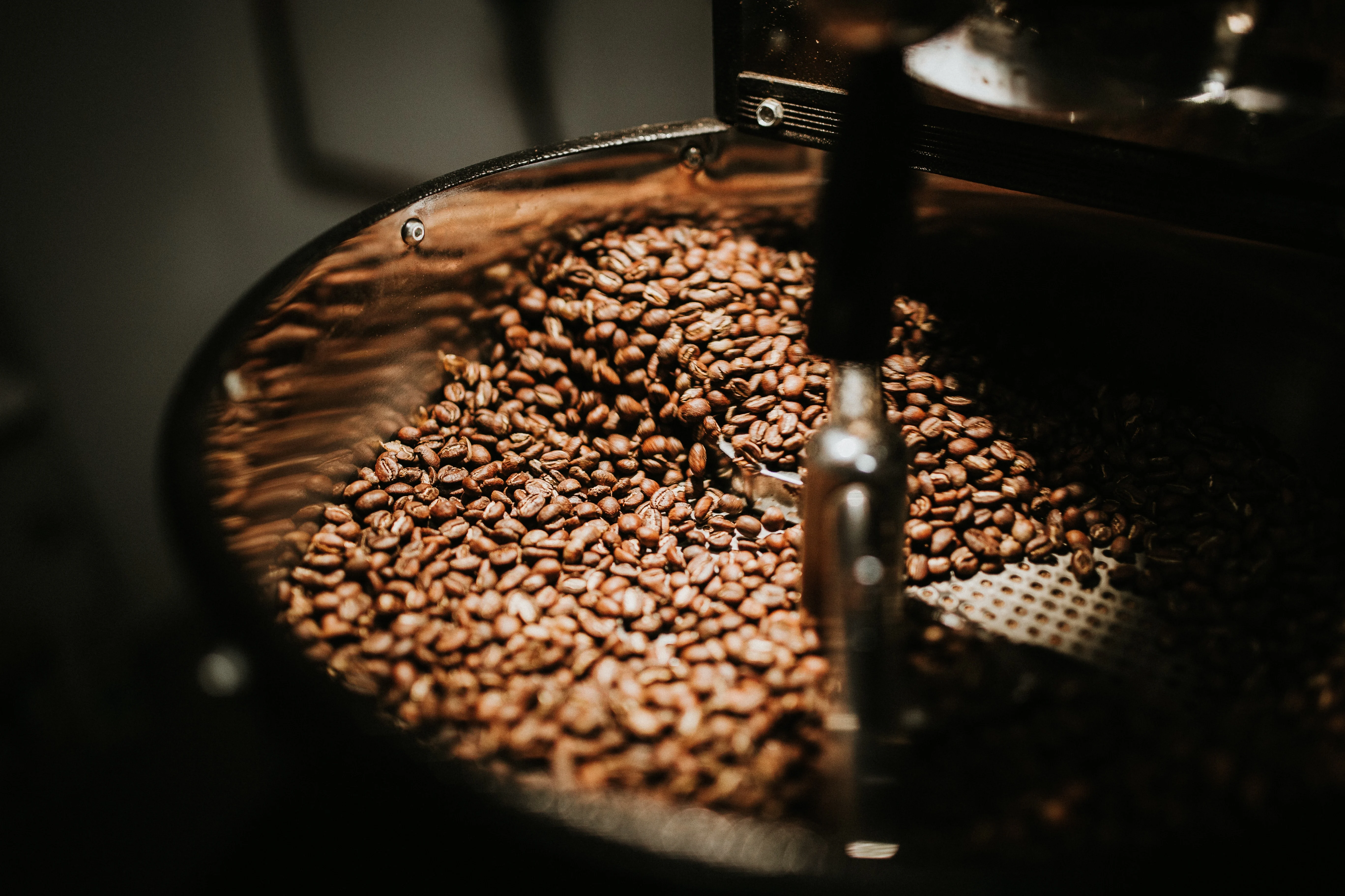 Jute zak koffiebonen ongebrand