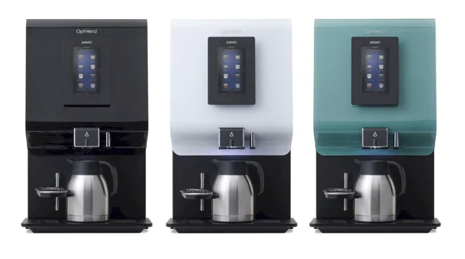 Optivend TS Touch, Animo, koffiezetapparaat, koffiemachine, Langerak de Jong, koffie, touchscreen, betaalfunctie, opties, uitbreidingen, instelbare koffie