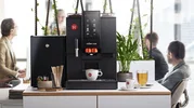 Douwe Egberts, Schearer Club, koffiezetapparaat, koffiemachine, Langerak de Jong, koffie, touchscreen, compact, espressobonen, premium kwaliteit