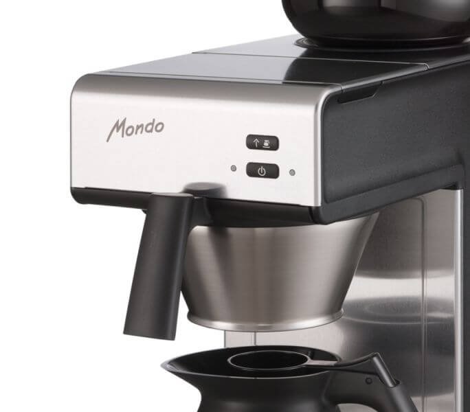 Mondo, Bravilor Bonamat, Snelfilter, waterreservoir, filterkoffie, warmhoudplaat, kannenfunctie