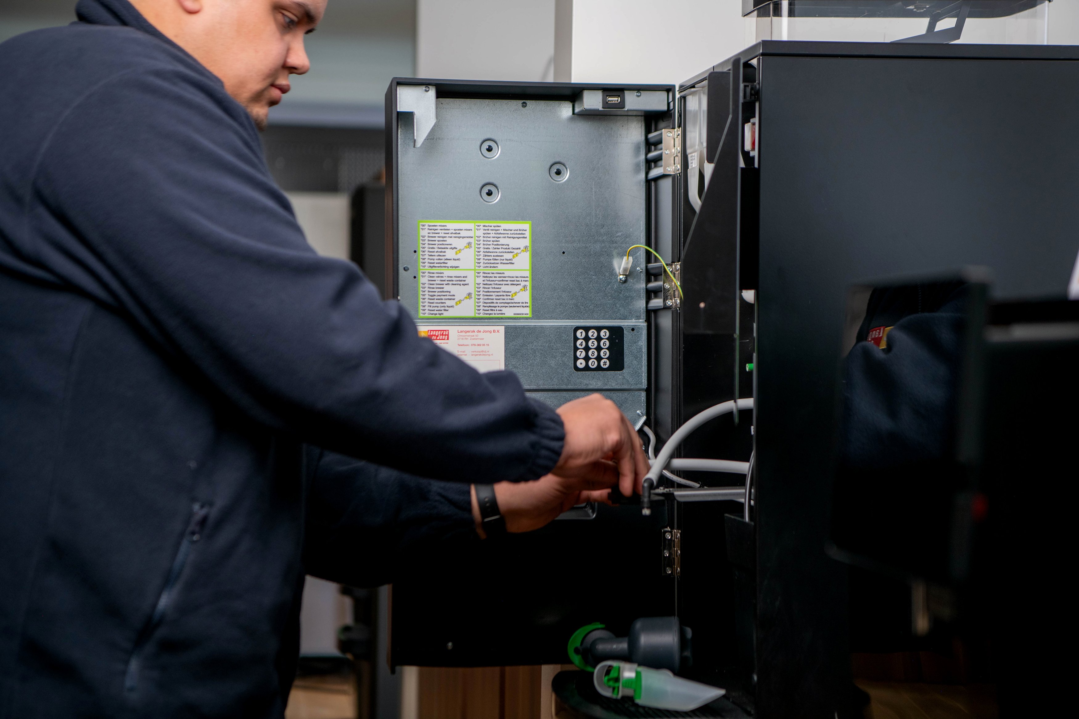 Kantine machines van Langerak