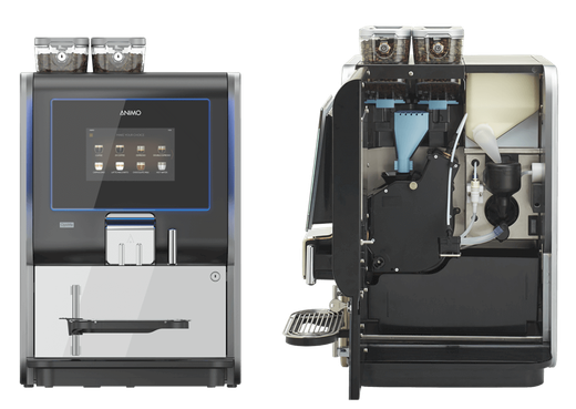 OptiMe, Animo, koffiezetapparaat, koffiemachine, Langerak de Jong, koffie, touchscreen, energiezuinig