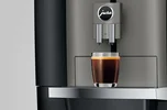Jura X4 Dark Inox langerak de jong ldj koffiemachine wifi connect cup warmer