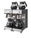Mondo Matic Twin, Bravilor Bonamat, Snelfilter, water aansluiting, filterkoffie, warmhoud platen, kannenfunctie