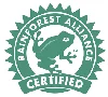 Logo rianforest alliance