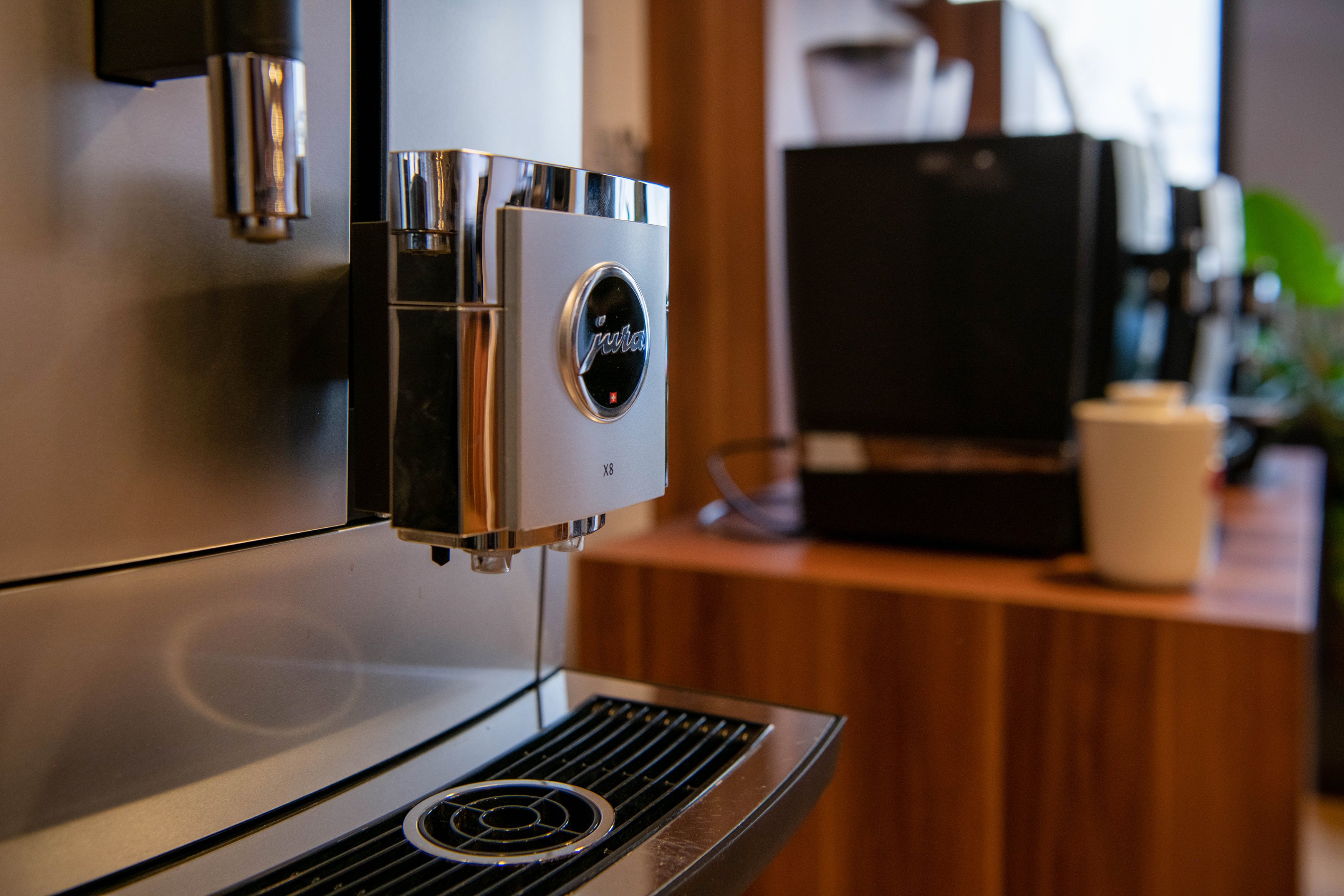 Koffiedispenser voor kantines van scholen en bedrijven