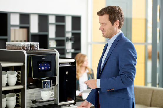 OptiMe, Animo, koffiezetapparaat, koffiemachine, Langerak de Jong, koffie, touchscreen, energiezuinig