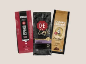 Douwe Egberts koffiebonen bij Langerak de Jong