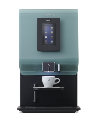 Optivend TS Touch, Animo, koffiezetapparaat, koffiemachine, Langerak de Jong, koffie, touchscreen, betaalfunctie, opties, uitbreidingen, instelbare koffie