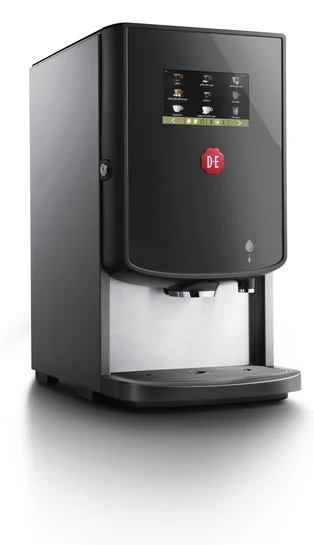 Douwe Egberts, bolero bravo touch instant koffie koffiemachine koffiezetapparaat lcdscherm instelbare koffie ultimo